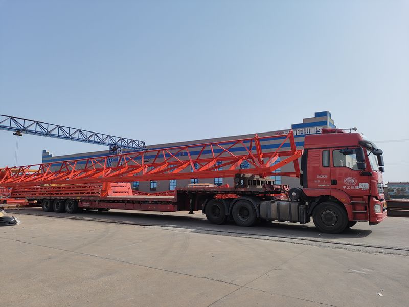 電動葫蘆門式起重機  MH10t—25m 制作完成，發(fā)往陜西榆林交付客戶使用