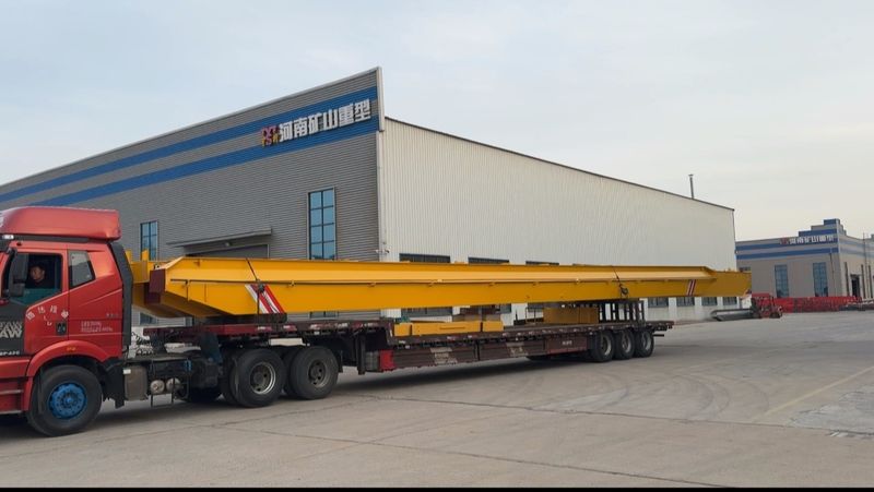 電動葫蘆橋式起重機 LH10t-27.95m 電動單梁起重機 LD5t—23.3m 制作完成，發(fā)往浙江省金華市交付客戶使用