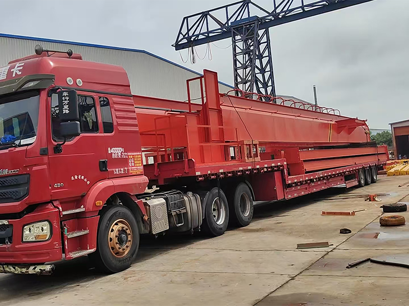 全包廂電動(dòng)葫蘆門式起重機(jī)MHx5-29m 制作完成  裝完發(fā)車